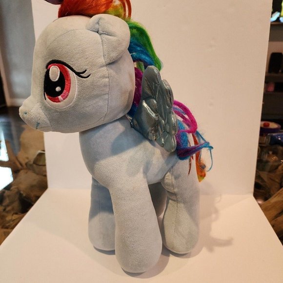 Build A Bear My Little Pony Rainbow Dash Large 16" Plush Stuffed Animal Doll Toy - Picture 4 of 9
